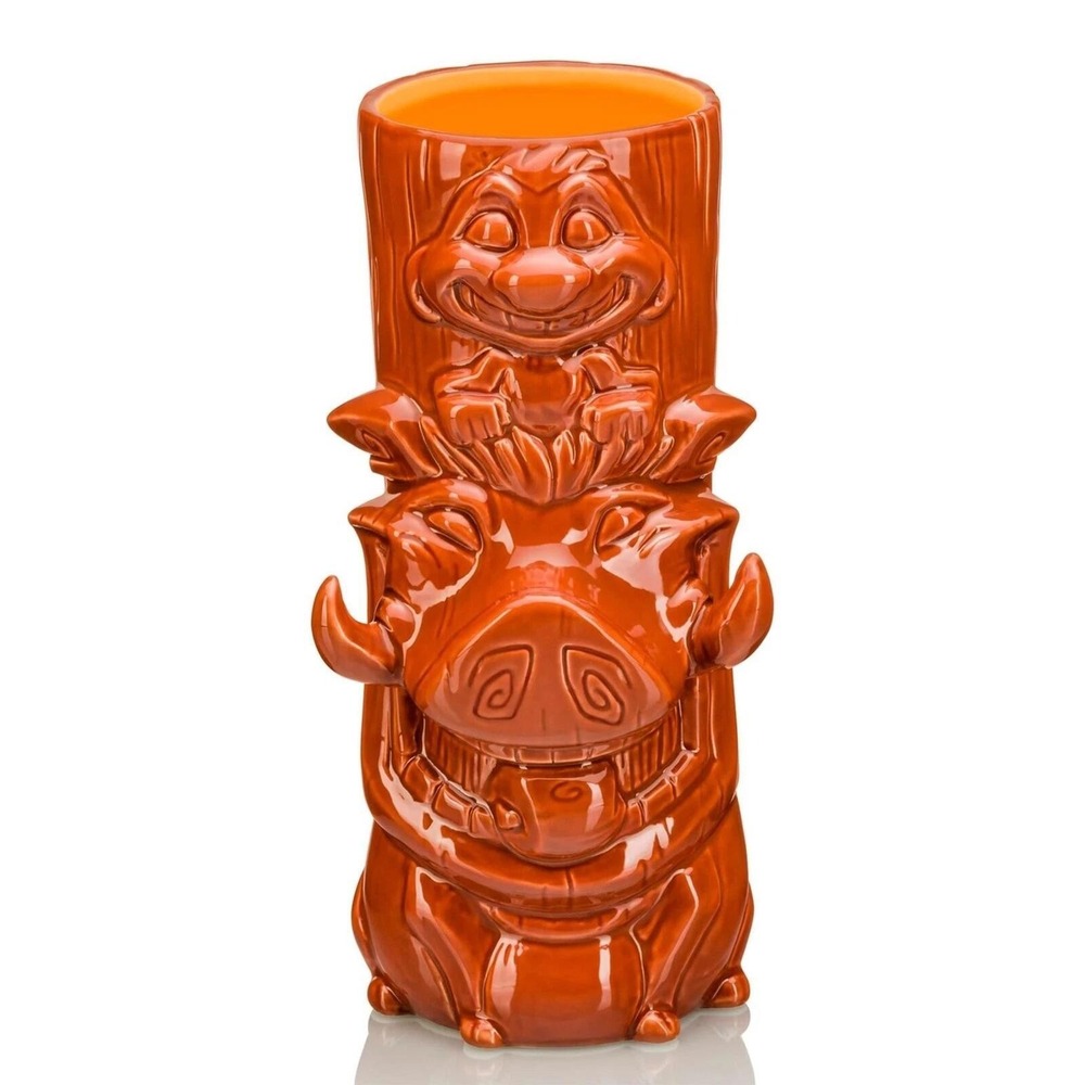 Geeki Tikis‎ Disney The Lion King Timon and Pumbaa Ceramic Mug | Holds 28 Ounces